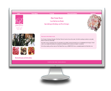 Pink Petals Florist Web Site